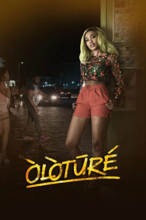 Sinemaku21 – Poster film Òlòtūré (2019), drama kriminal Nigeria tentang jurnalis undercover yang membongkar perdagangan manusia di Lagos.
